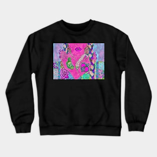 Mexican neon model no. 3 Crewneck Sweatshirt